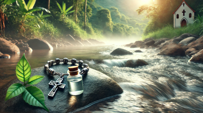 holy water bracelet